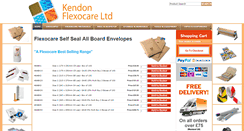 Desktop Screenshot of kendonflexocare.co.uk